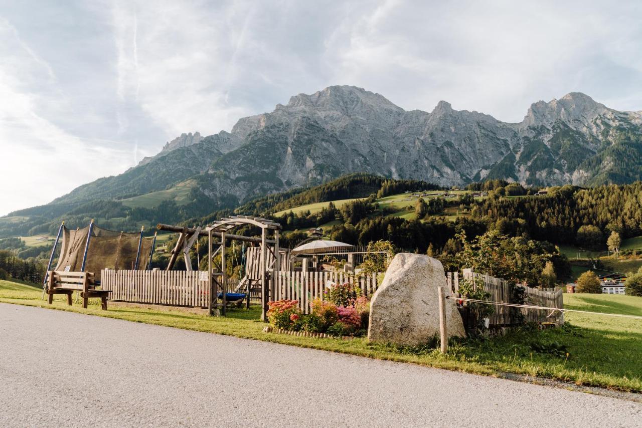 Apartmán Obergrundhof Leogang Exteriér fotografie