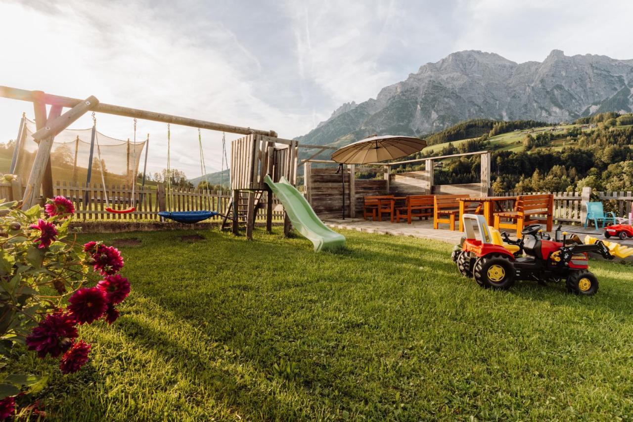 Apartmán Obergrundhof Leogang Exteriér fotografie