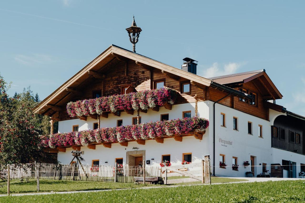 Apartmán Obergrundhof Leogang Exteriér fotografie