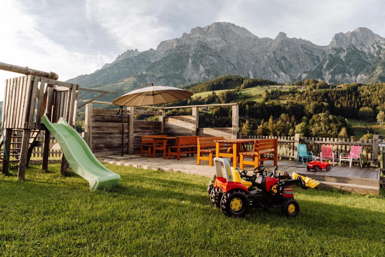 Apartmán Obergrundhof Leogang Exteriér fotografie